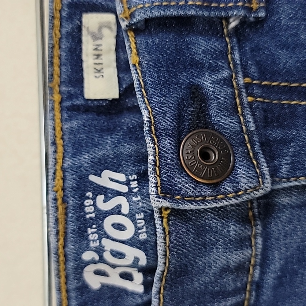 OshKosh B'gosh Blue Skinny Jeans 10R - Picture 5 of 16